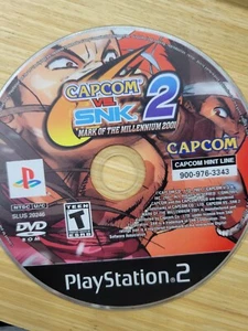 Capcom vs. SNK 2: Mark of the Millennium / PlayStation 2 PS2 solo disco / probado - Imagen 1 de 1