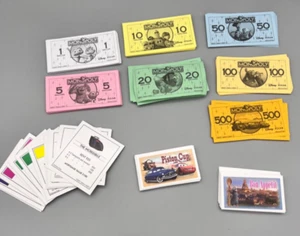 Monopoly Disney Pixar 2007 Edition Replacement Cards & $16,550 in Play Money - Picture 1 of 6