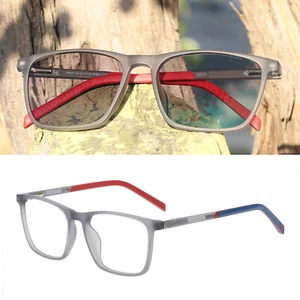 New Spring Frame Photochromic Grey Reading Glasses Single Vision Sunglass Reader - Picture 1 of 25