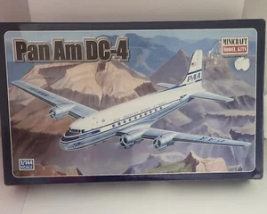Minicraft Mode Kits PanAm DC-4 Minicraft 1/144 Scale Kit #14500 NEW SEALED BOX - Picture 1 of 1