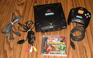 Black Sega Dreamcast Sports Edition System w/ Controller game Console Dream Cast - Picture 1 of 4