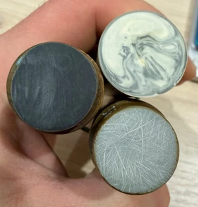 Catalin Faturan 3pcs Vintage USSR Bakelite Rods Old Original Bakelite 180g - Picture 1 of 9