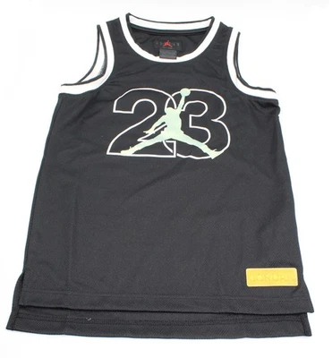 Nike Jordan Little & Big Boys' Wild Tribes Mesh Tank Top- (Black) - Image 1 of 4