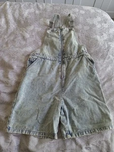 Girls Denim Jumpsuit Age 12-13 Years - Picture 1 of 5