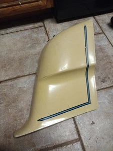 1976 HONDA GL 1000 GOLDWING LEFT SIDE COWL COWLING FAIRING CracksYellow - Picture 1 of 10