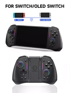 Wireless Split Pad Controller for Nintendo Switch OLED Pro Gamepad RGB Bluetooth - Picture 1 of 16