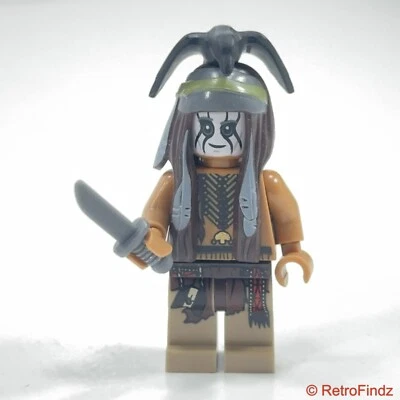 Lego Tonto Lone Ranger Minifigura Tonto - Traje de mina con tocado 79110 Foto 1 de 4