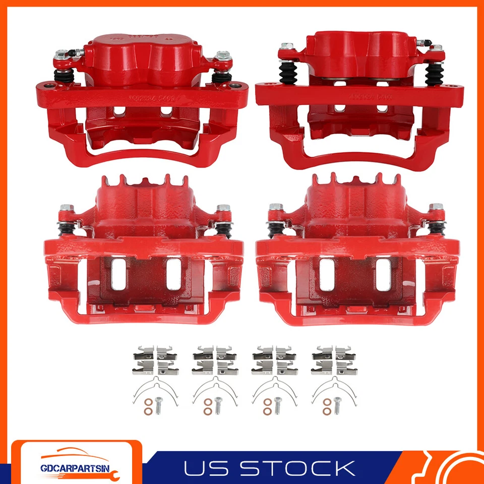 Pares de pinzas de freno delanteras y traseras para Ford F-250 F-350 Super Duty 2000-2004 Foto 1 de 1