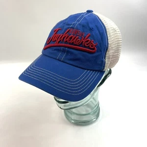 Kansas Jayhawks Collegiate Captivating Headwear Trucker Baseball Hat Cap - Picture 1 of 13
