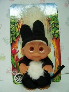 1985 TOM THE MIDNIGHT CAT - 3" Dam Norfin Troll Bambola Wildlife Series - NUOVO - Foto 1 di 1