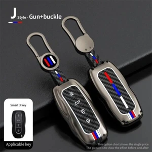 Car Key Case for Ford Fusion Mustang Explorer F150 Edge Mondeo Mk5 Focus Mk4 - Picture 1 of 19