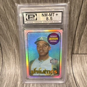 1969 Topps Baseball Card #260 Reggie Jackson (HOF) Rookie Card Graded Pgc 8.5 - Picture 1 of 4