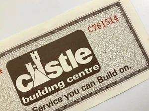 Castle Building Center Cash Bonus Gutschein 10 Cent Kanada Einzelhandelsnotiz DD423 - Bild 1 von 9