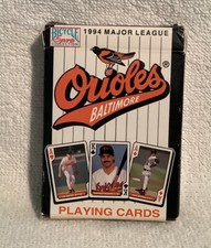 1994 BALTIMORE ORIOLES Baseball Team - Deck of Playing Cards by USPCC