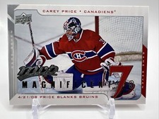 2008-09 Upper Deck Hockey MVP Magnificent Sevens 7s #M7CP Carey Price Canadians