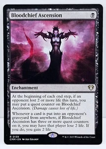 Bloodchief Ascension - Commander Masters - Enchantment Rare Black - Picture 1 of 3