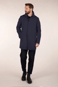 🔵L’Impermeabile – Giaccone Brando Blu Notte Uomo FW24/25 - Imagen 1 de 3