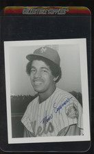 New York Mets Team Issued 4x5" Stamped Photo Nino Espinoso