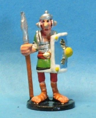 Asterix Serie DIE RÖMER : LEGIONÄR Nr. 1 schöne Bemalung Metall Hobby Products - Bild 1 von 2