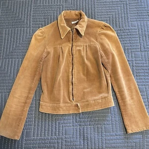 Vintage Tan Corduroy Jacket Womens Size Small, Rubber Ducky Productions, Inc. - Picture 1 of 3