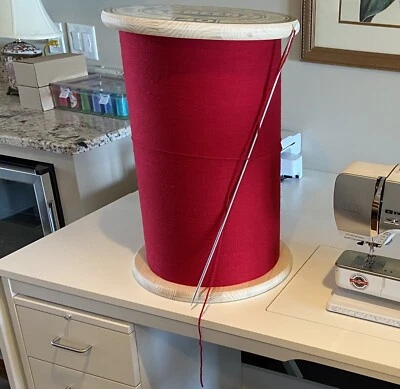 Super-Giant Faux Spool of Thread - 22" tall - Image 1 of 4