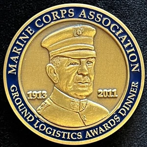 Marine Corps Association Ground Logistics Award Abendessen I&L Challenge Münze - Bild 1 von 2