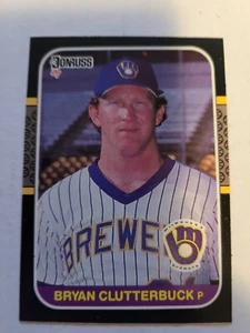 1987 DONRUSS BRYAN CLUTTERBUCK #397 NM - Picture 1 of 1