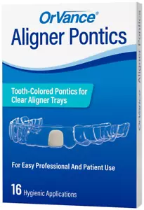 Orvance Aligner Pontics | Temporary Tooth Replacement for Aligner Tray and Retai - Picture 1 of 12