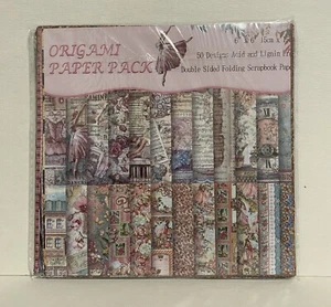 Paquete de papel origami - 50 diseños a doble cara - 6" x 6" - tu elección - Imagen 1 de 5