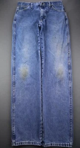 Jeans uomo Wrangler George collezione dritta taglio cowboy effetto invecchiato taglia 32x34 - Foto 1 di 11