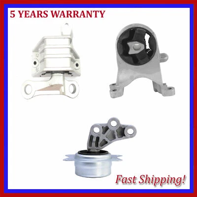 For Pontiac G6 2008-2010 2.4L L4 Engine Motor & Auto Transmission Mount Set 3PCS - Изображение 1 из 4