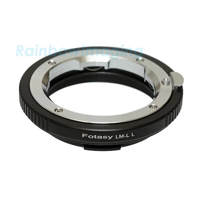 FOTASY Leica M Lens to Leica L Mount Adapter fits TL2 TL CL SL SL2 SL2-S camera