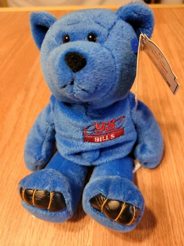 Buffalo Bills Limited Treasures Doug Flutie Beanie Bear limited edition Cover