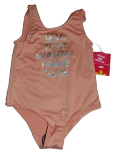 ~NWT Girls PINK PLATINUM Girls Just Wanna Have Sun Swimsuit! Size 10-12 FS:)* - Picture 1 of 2