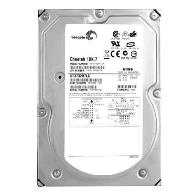 SEAGATE 73GB 10K RPM ST373207LC ULTRA320 80-PIN SCSI HARD DRIVE - Image 1 of 2