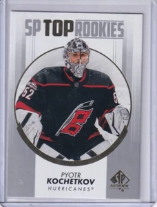 Pyotr Kochetkov, Carolina Hurricanes 2022-23 SP Authentic SP Top Rookies #TR-29 - Picture 1 of 2