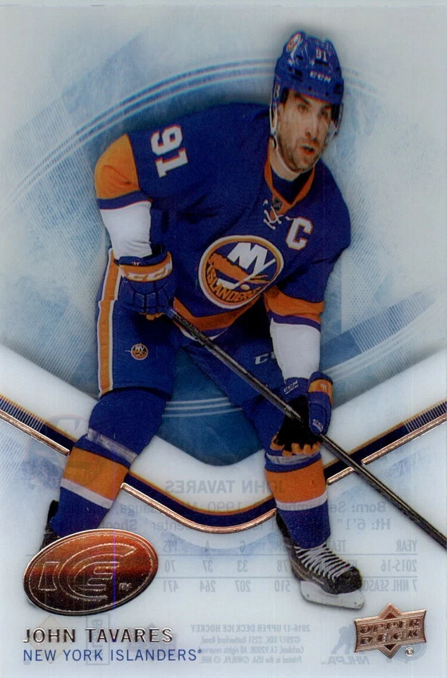 2016-17 Upper Deck Ice Hockey Card Pick - Image 1 of 1