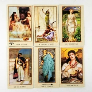 6 cartas del Tarot de Delfos por J. D. Hildegard Hinkel conjunto de bellas artes muy raro 12 - Imagen 1 de 5