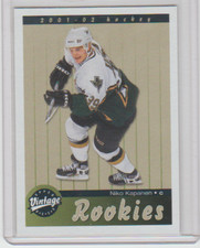 2001-02 Upper Deck Vintage Rookie Card #280 Niko Kapanen Dallas Stars