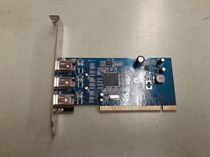 Belkin F5U503 REV.S-1 3-Port FireWire IEEE 1394 PCI Card 0404A-5X - Picture 1 of 4