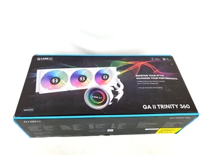 Lian Li Galahad II Trinity 3x120mm RGB AiO Liquid CPU Cooler - White - Picture 1 of 3