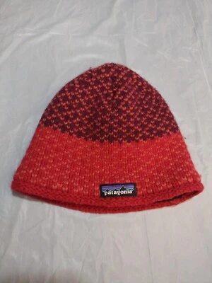 PATAGONIA_Beanie_ Rojo, Ciruela_ Talla Única-_ Esquí/Invierno_ Sombrero_ Lana Merino Foto 1 de 3