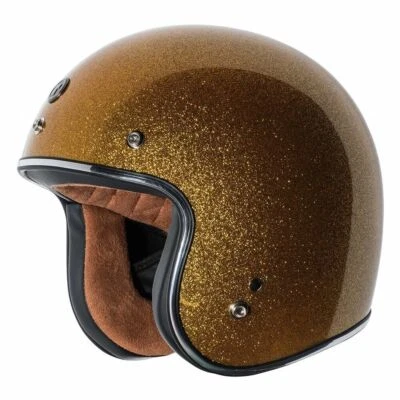T50 Torc 3/4 Cara Abierta Moto Scooter Casco DOT Café Racer Retro De Colección Foto 1 de 2