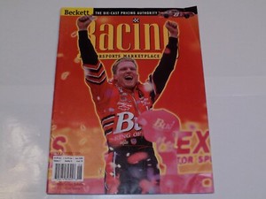 Beckett Racing MotorSports Marketplace Magazine Dale Earnhardt Jr June 2000 Race