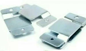 4 x Metal For Corner Sofa/Bed Interlocking Connecting Clips Brackets - Picture 1 of 2