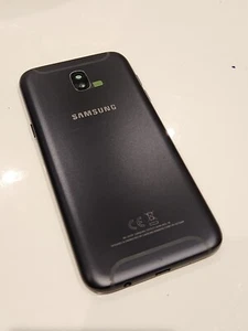 New GENUINE SAMSUNG GALAXY J5 (2017) J530 REAR BACK GLASS COVER HOUSING Black - Picture 1 of 10