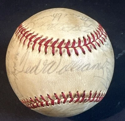 1971 Washington Senators Team Signed A.L Baseball Ted Williams Nelson Fox JSA - Image 1 of 4