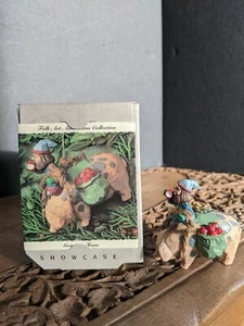 Hallmark Keepsake Ornament - Going to Town - Folk Art Americana 1994 riding pig - Picture 1 of 9