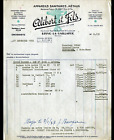 Brive (19) Appareils Sanitaires & Metaux "Alibert & Fils" Facture En 1956