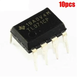 10Pcs TL071 TL071CP DIP-8 Ti Low Noise Jfet Input Operational Amplifier mr - Picture 1 of 2